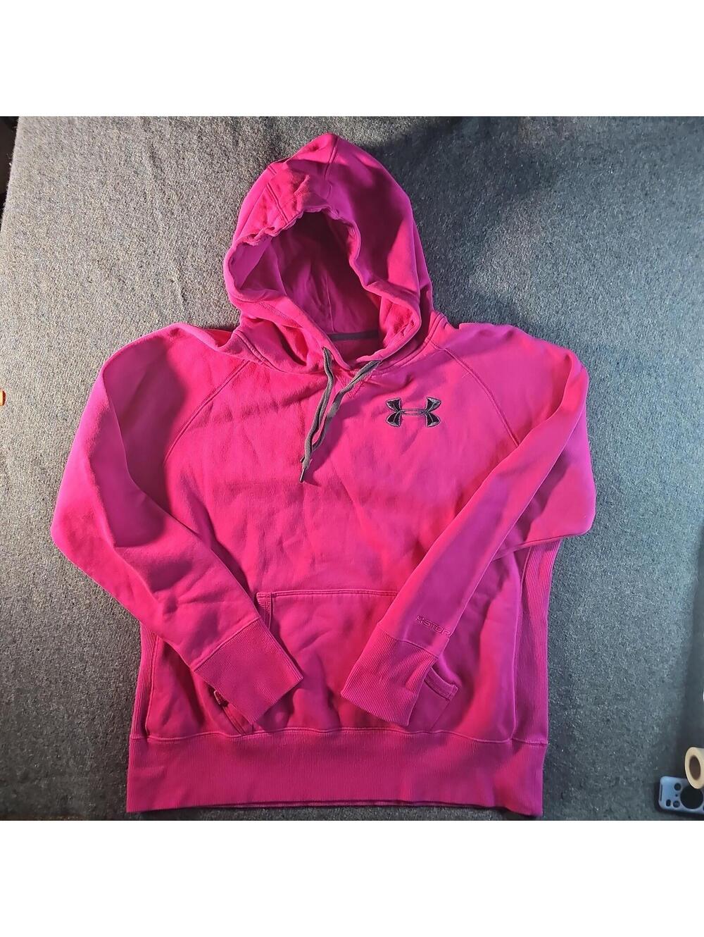 UA Under Armour Storm Pink Hoodie L